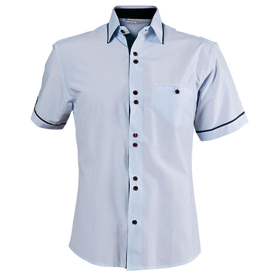 Men's short sleeve shirt ALEX LIGHT BLUE