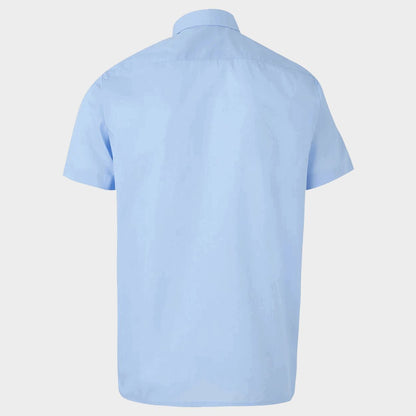 Ανδρικό κοντομάνικο πουκάμισο VELILLA LIGHT BLUE - 3