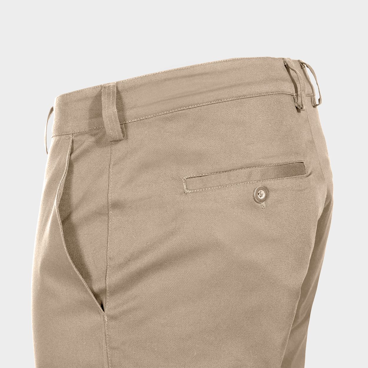 Men's suit trousers STENSO CHINO BEIGE - 3
