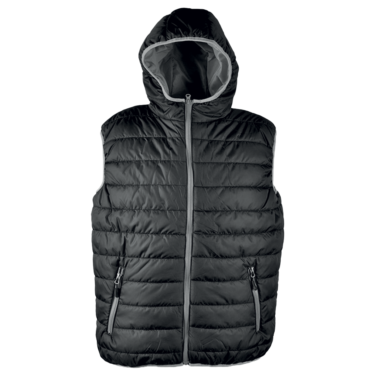 Мъжки елек SPEEDY HOOD VEST BLACK/GREY