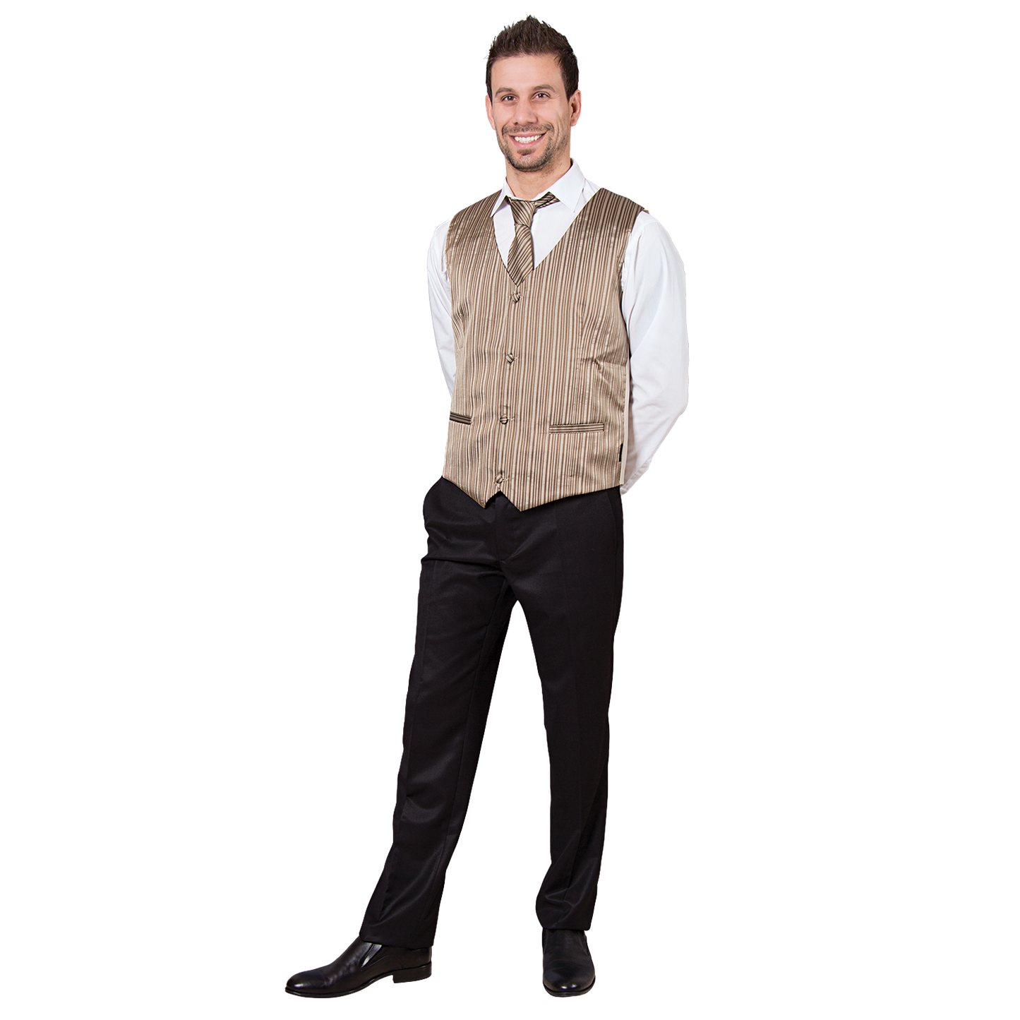 Men's vest VIENNA BEIGE - 1
