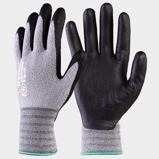 Microfoam dipped gloves NITRIUM GREY FLX-О22 - 1