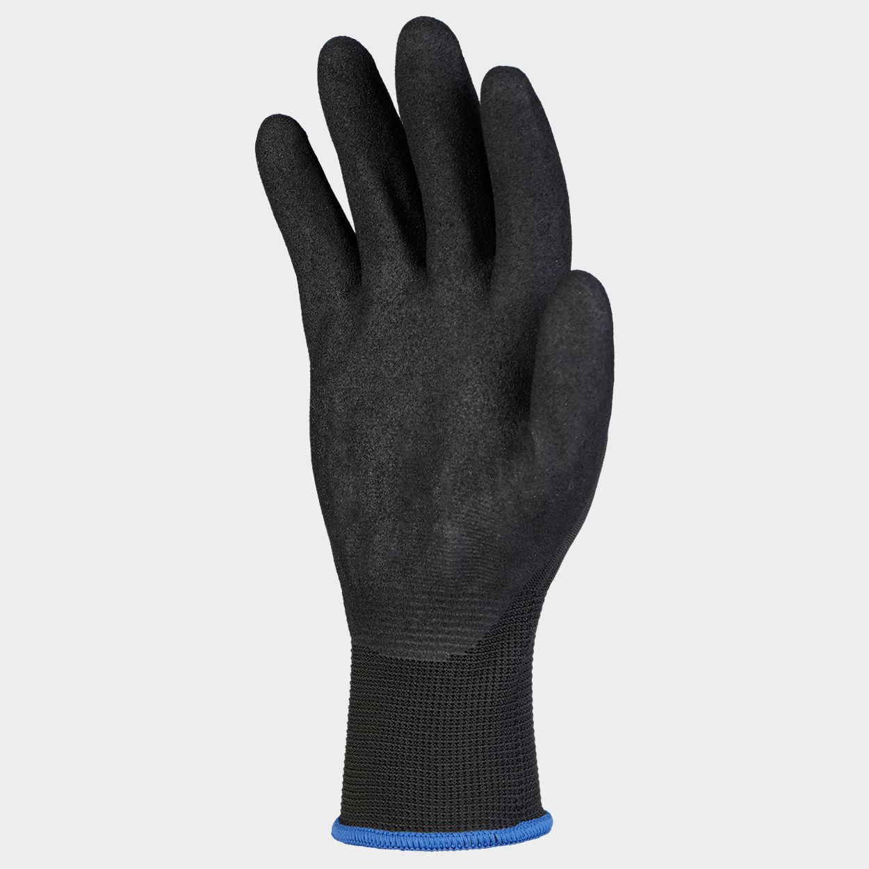 Latex dipped gloves HANOVER BLACK - 4