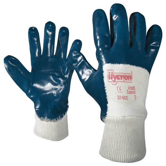 Nitrile dipped gloves HYCRON