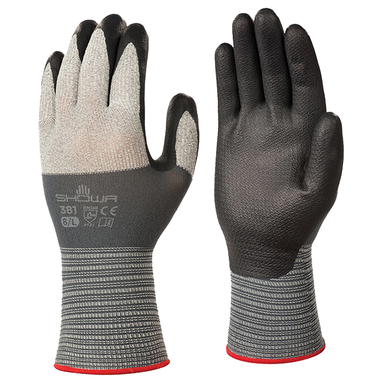 Nitrile dipped gloves SHOWA 381