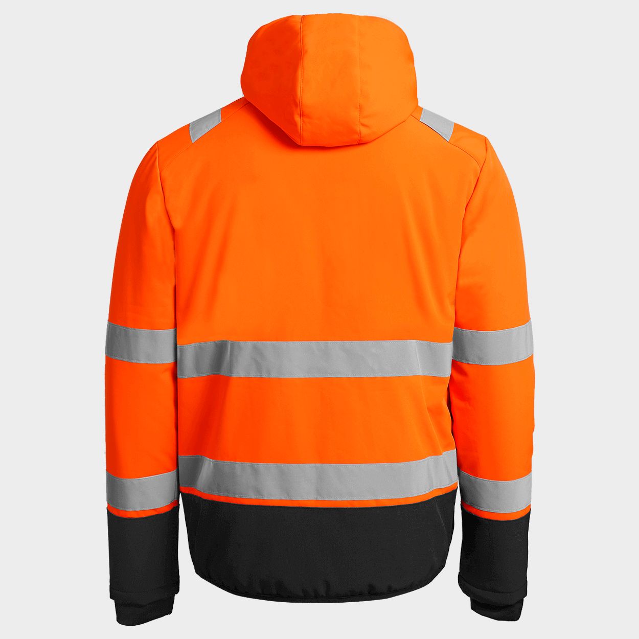 Padded work jacket REEF PAD HV SOFTSHELL ORANGE - 2