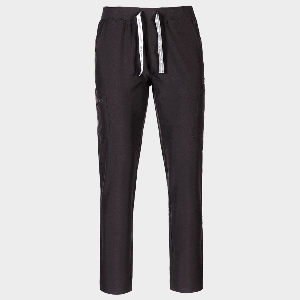 Pantaloni NOBBY STRAIGHT BLACK - 1