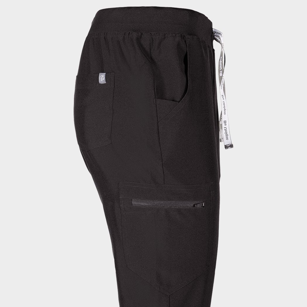Pantaloni NOBBY STRAIGHT BLACK - 6