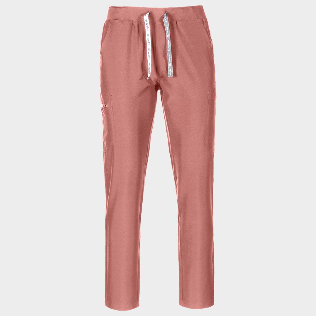 Pants NOBBY STRAIGHT MAUVE - 1