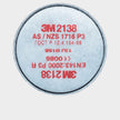 Particle filter 3M 2138 P3 - 1