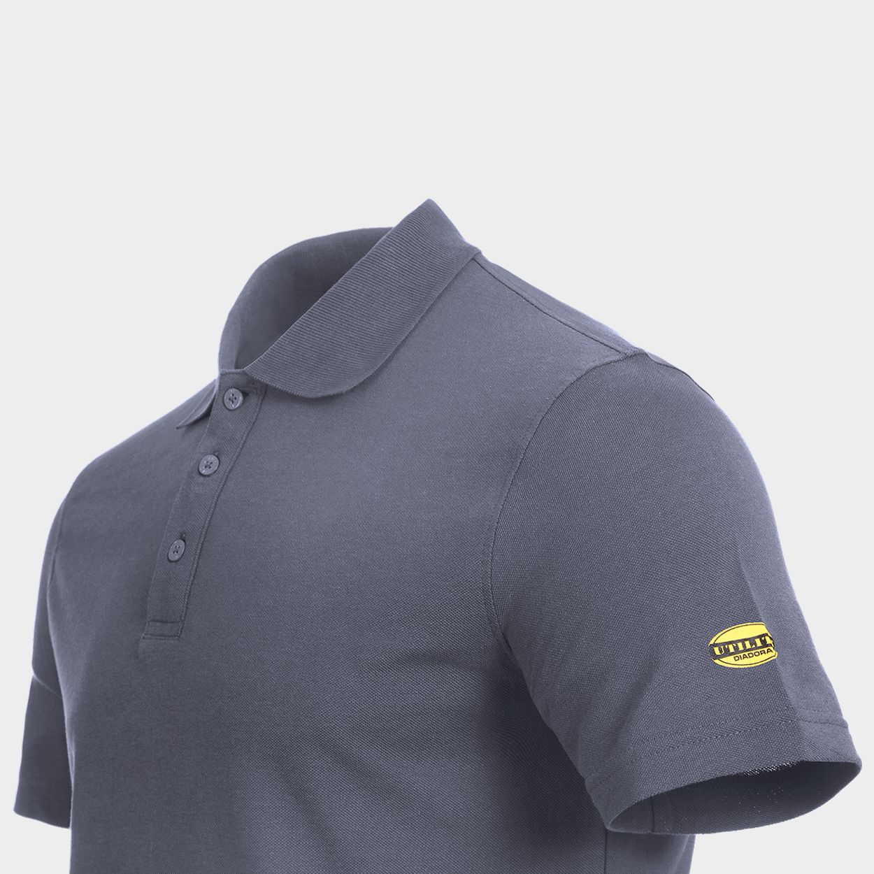 Tricou Polo DIADORA SMART 2.0 STEEL GREY - 6