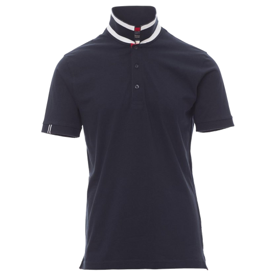Тениска с яка PAYPER MEMPHIS DARK BLUE