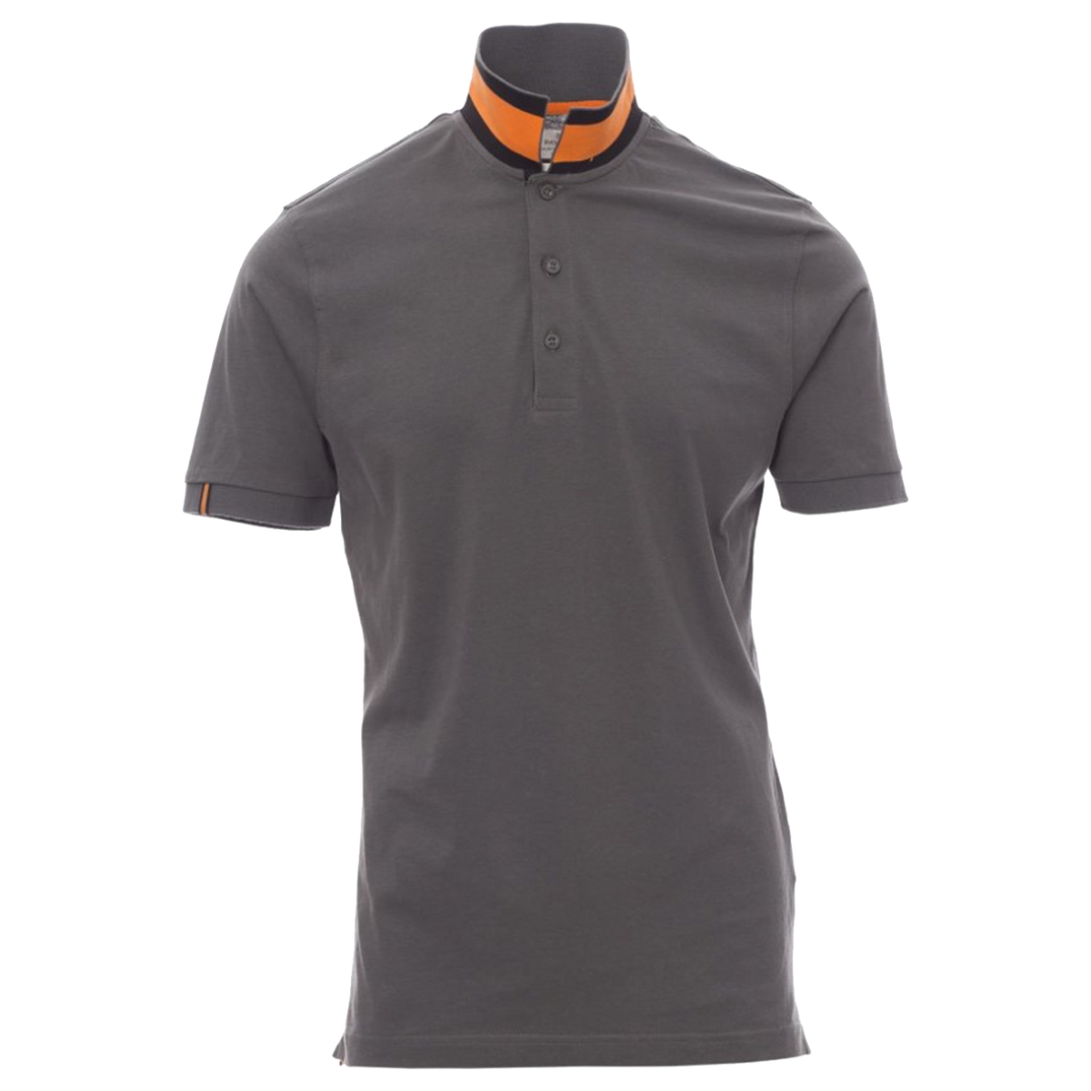 Тениска с яка PAYPER MEMPHIS DARK GREY