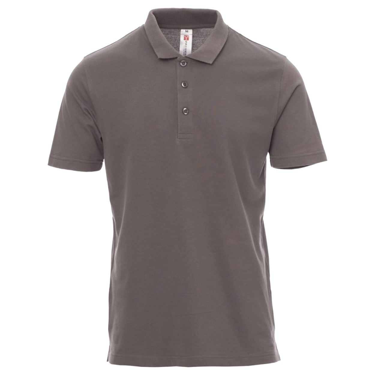 Κοντομάνικη μπλούζα PAYPER ROME GREY Polo