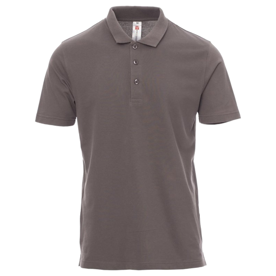 Тениска с яка PAYPER ROME GREY