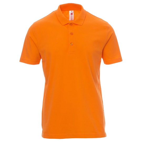 Тениска с яка PAYPER ROME ORANGE