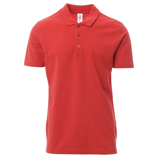 Тениска с яка PAYPER ROME RED