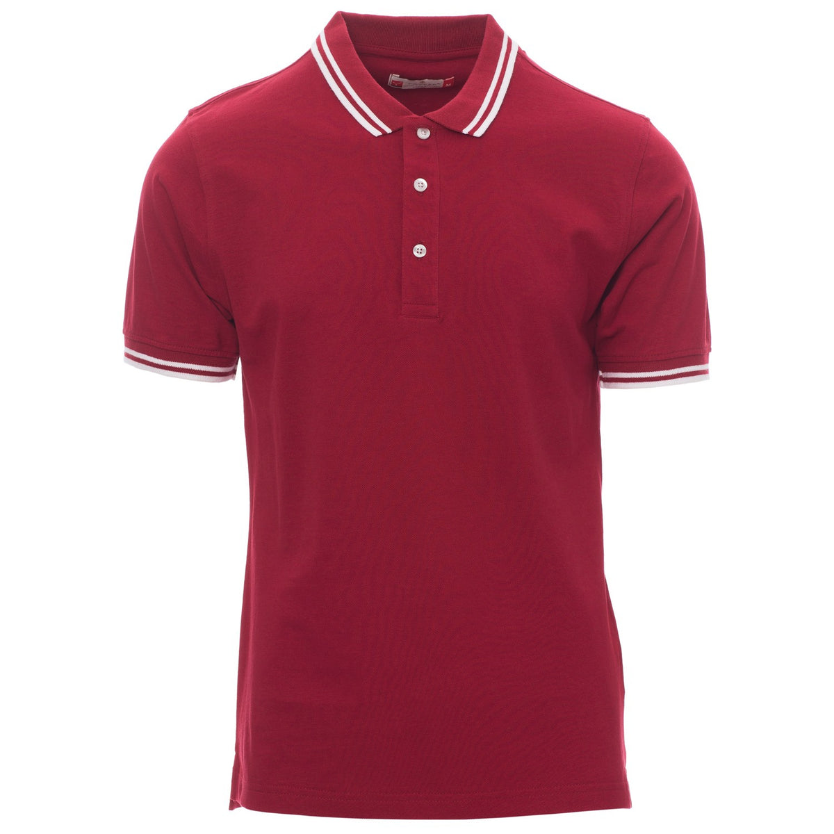 Polo t-shirt PAYPER SKIPPER BORDEAUX