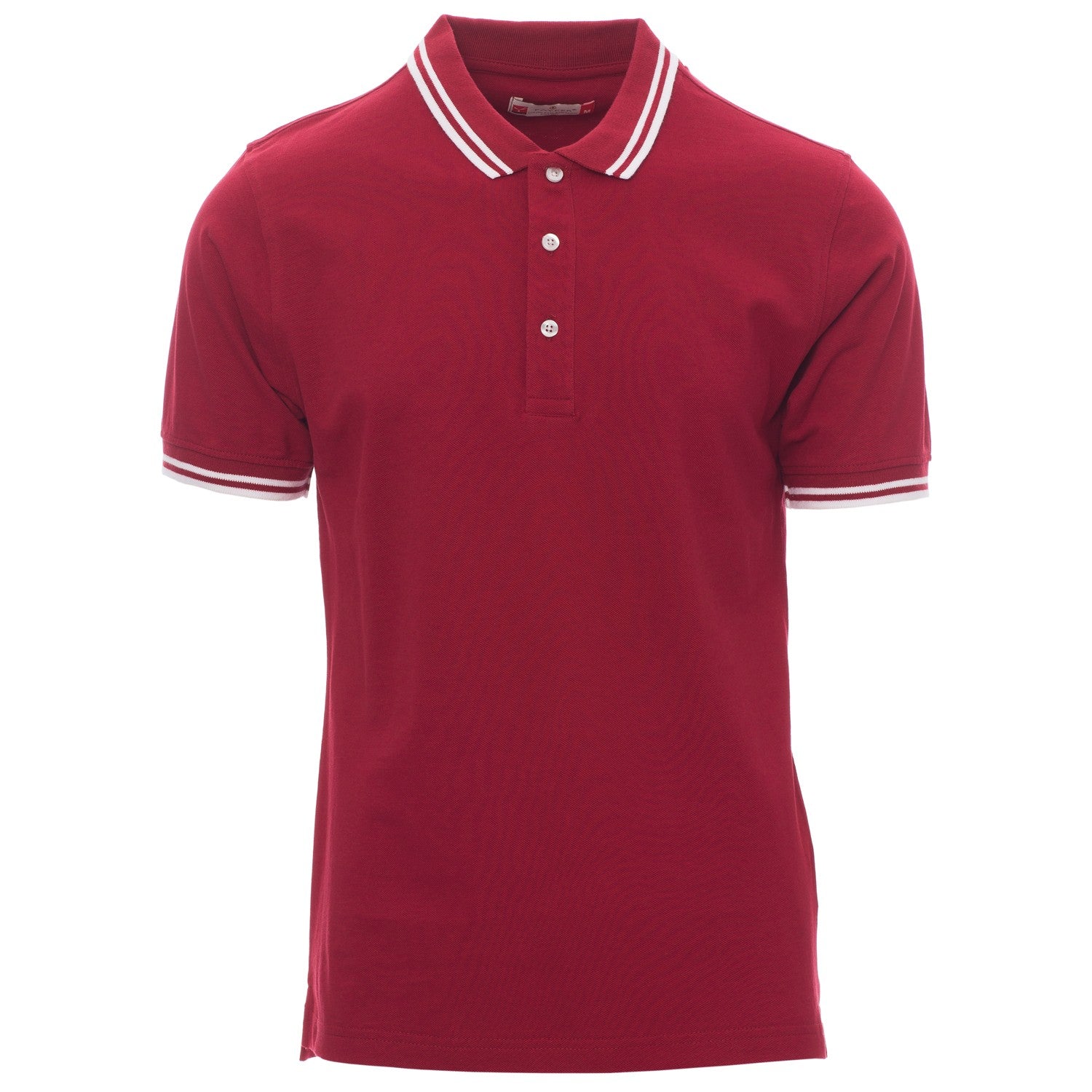 Polo t-shirt PAYPER SKIPPER BORDEAUX
