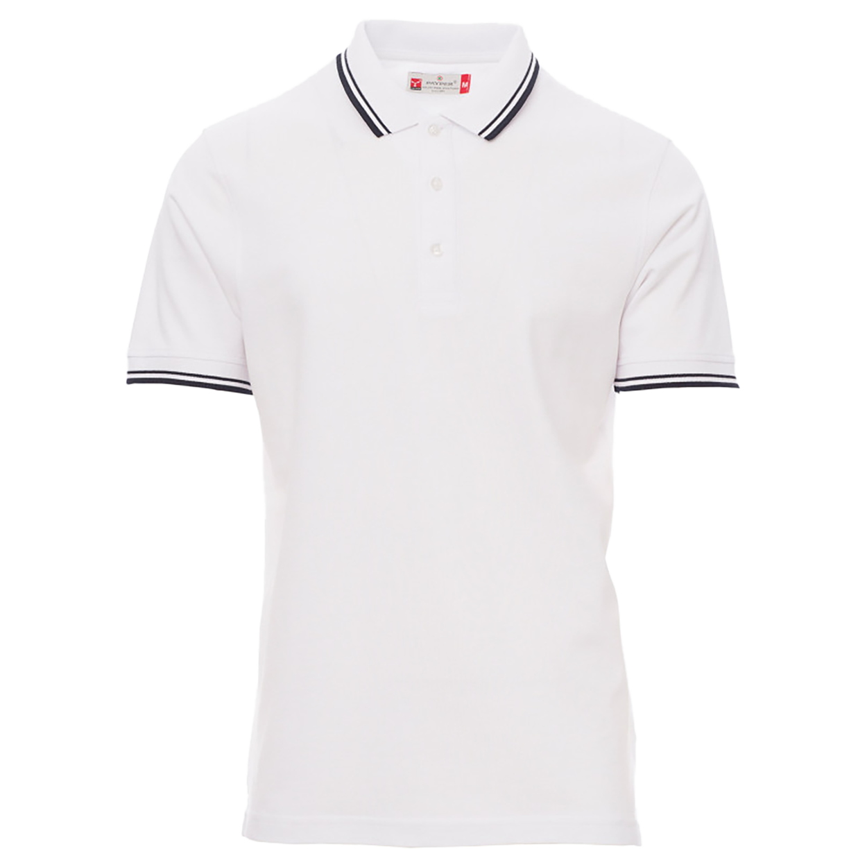 Тениска с яка PAYPER SKIPPER WHITE