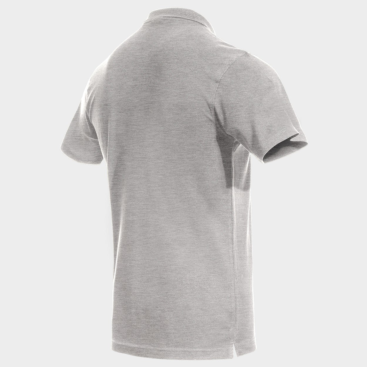 Polo T-shirt STENSO NAOS GRAY MELANGE - 5