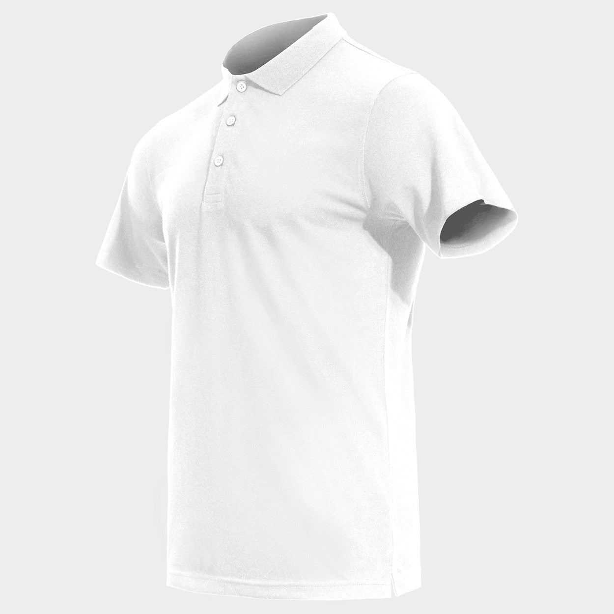 Μπλουζάκι πόλο STENSO NAOS WHITE - 3