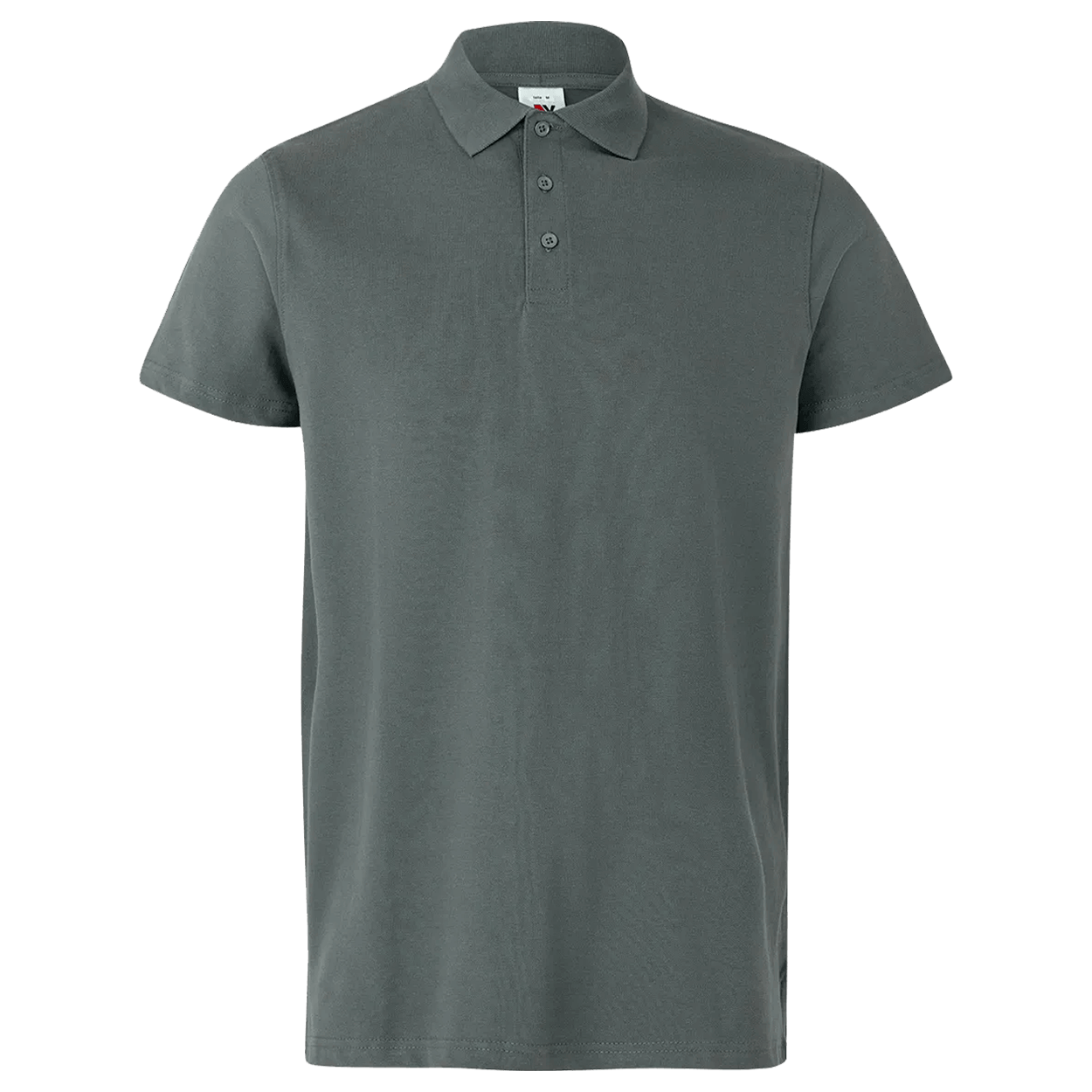 Тениска с яка VELILLA GREY - 1