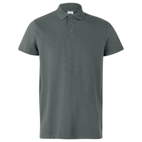 Тениска с яка VELILLA GREY - 1