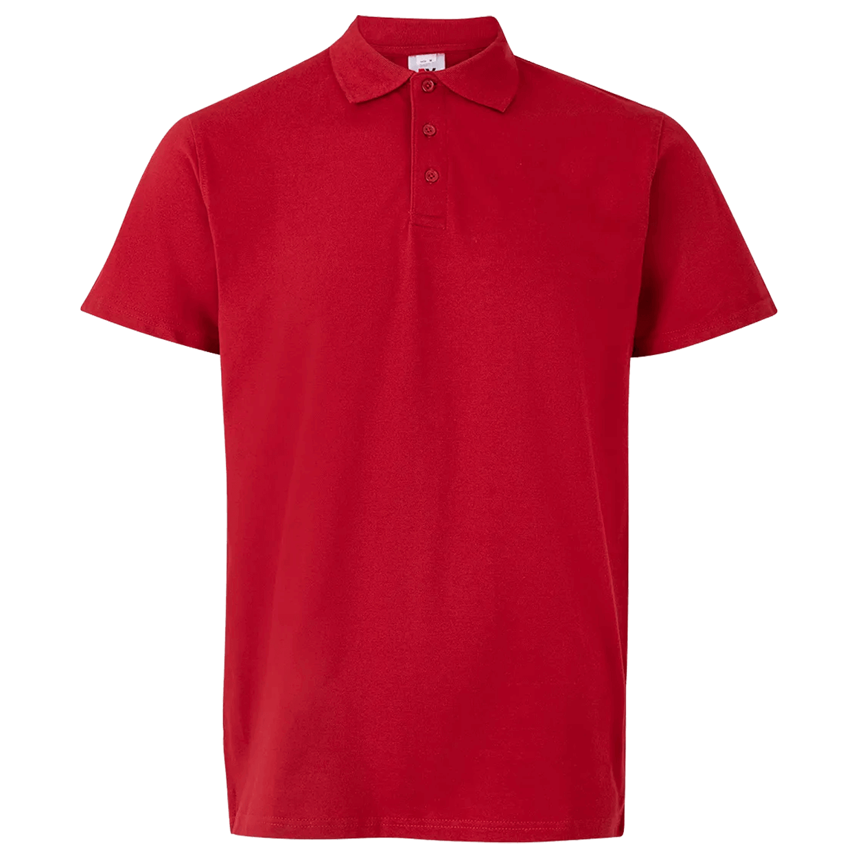 Тениска с яка VELILLA RED - 1