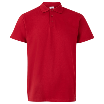 Тениска с яка VELILLA RED - 1