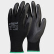 Polyurethane dipped gloves BUNTING BLACK - 1