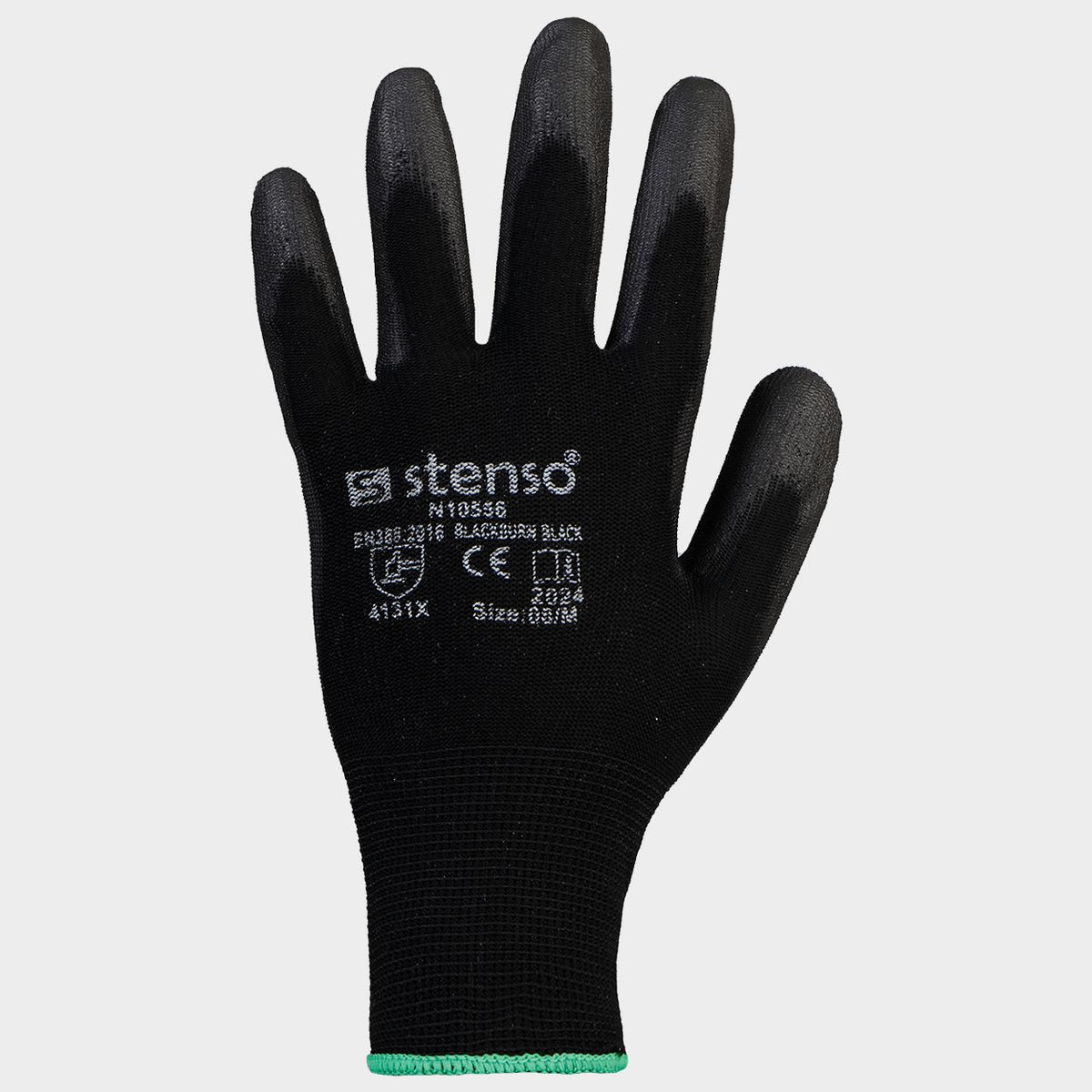 Polyurethane dipped gloves BUNTING BLACK - 2