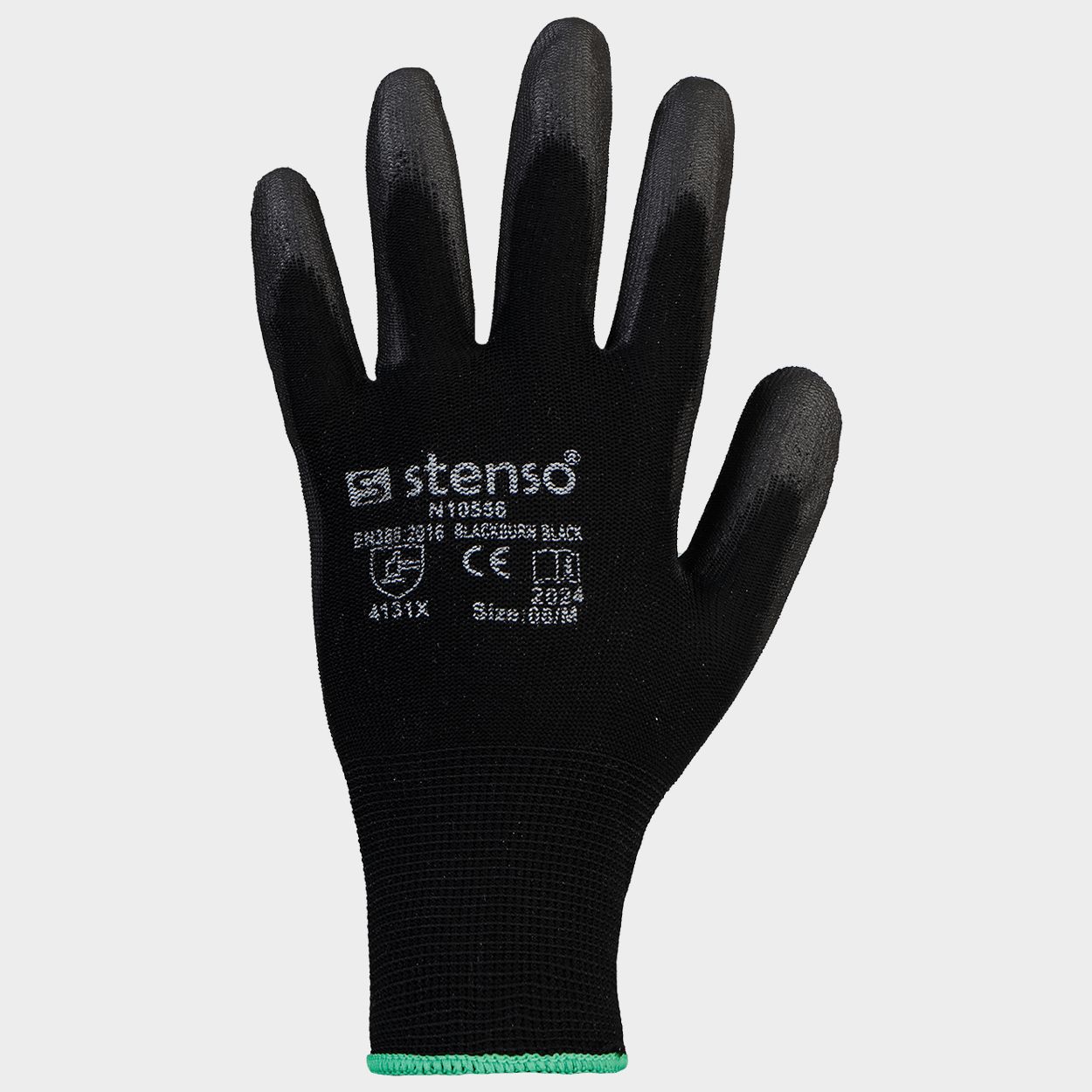 Polyurethane dipped gloves BUNTING BLACK - 2