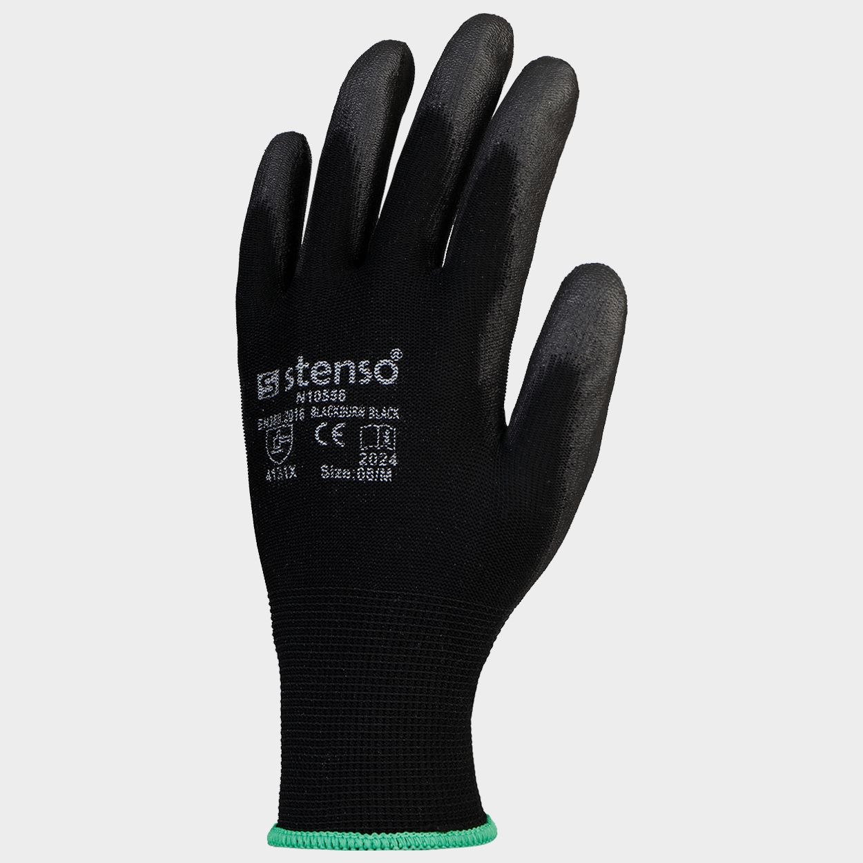 Polyurethane dipped gloves BUNTING BLACK - 4