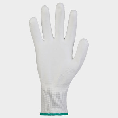 Polyurethane dipped gloves BLACKBURN WHITE - 4