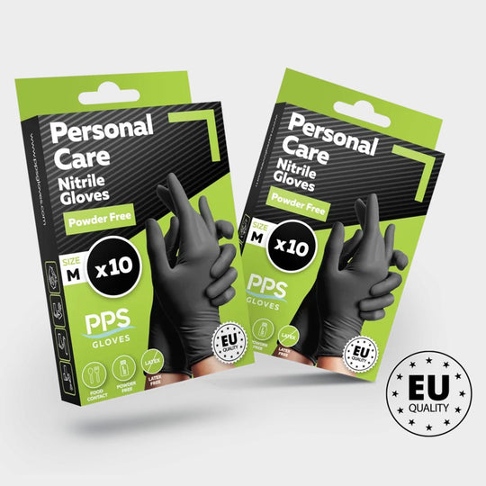 Powder-free nitrile gloves PPS PERSONAL CARE PF BLACK