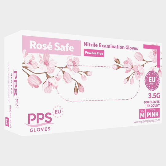 Powder-free nitrile gloves PPS ROSE SAFE PF - 2
