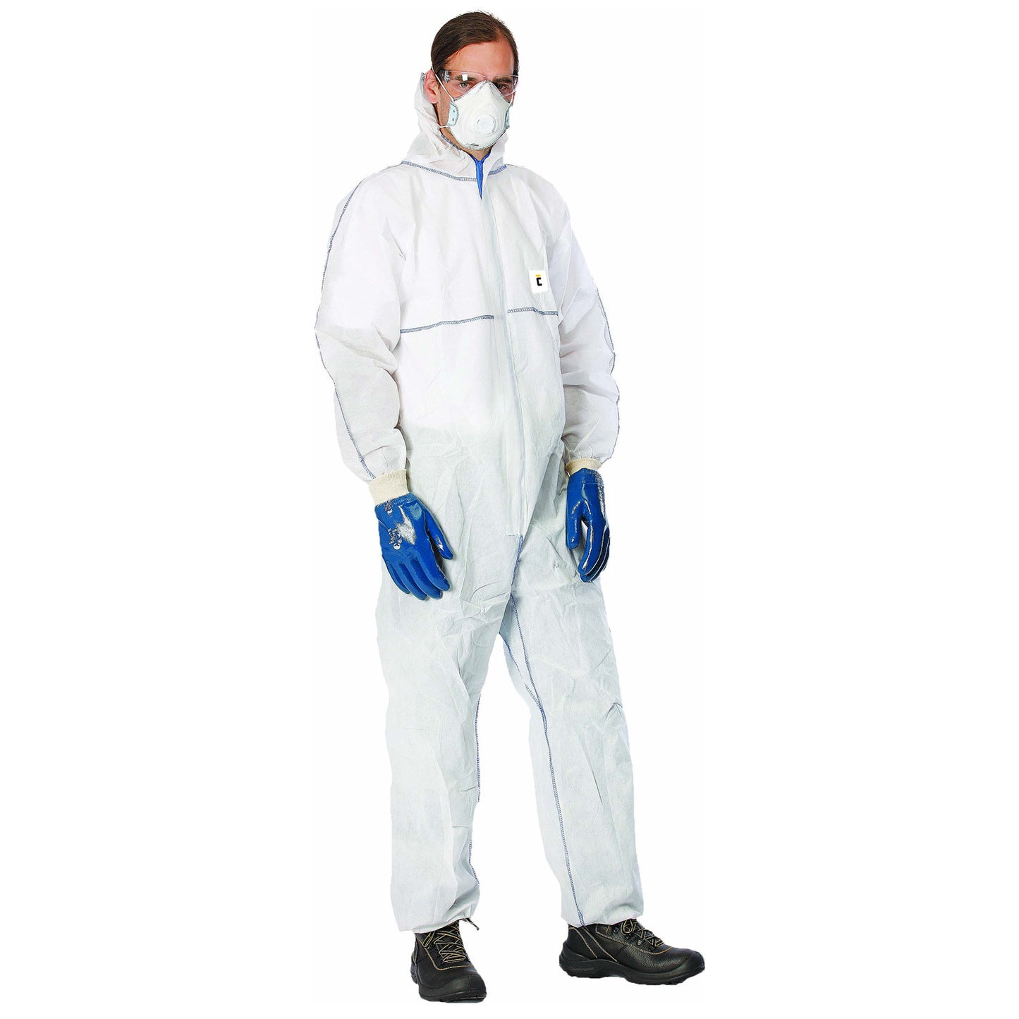 CHEMSAFE MS1 Protective hooded coverall