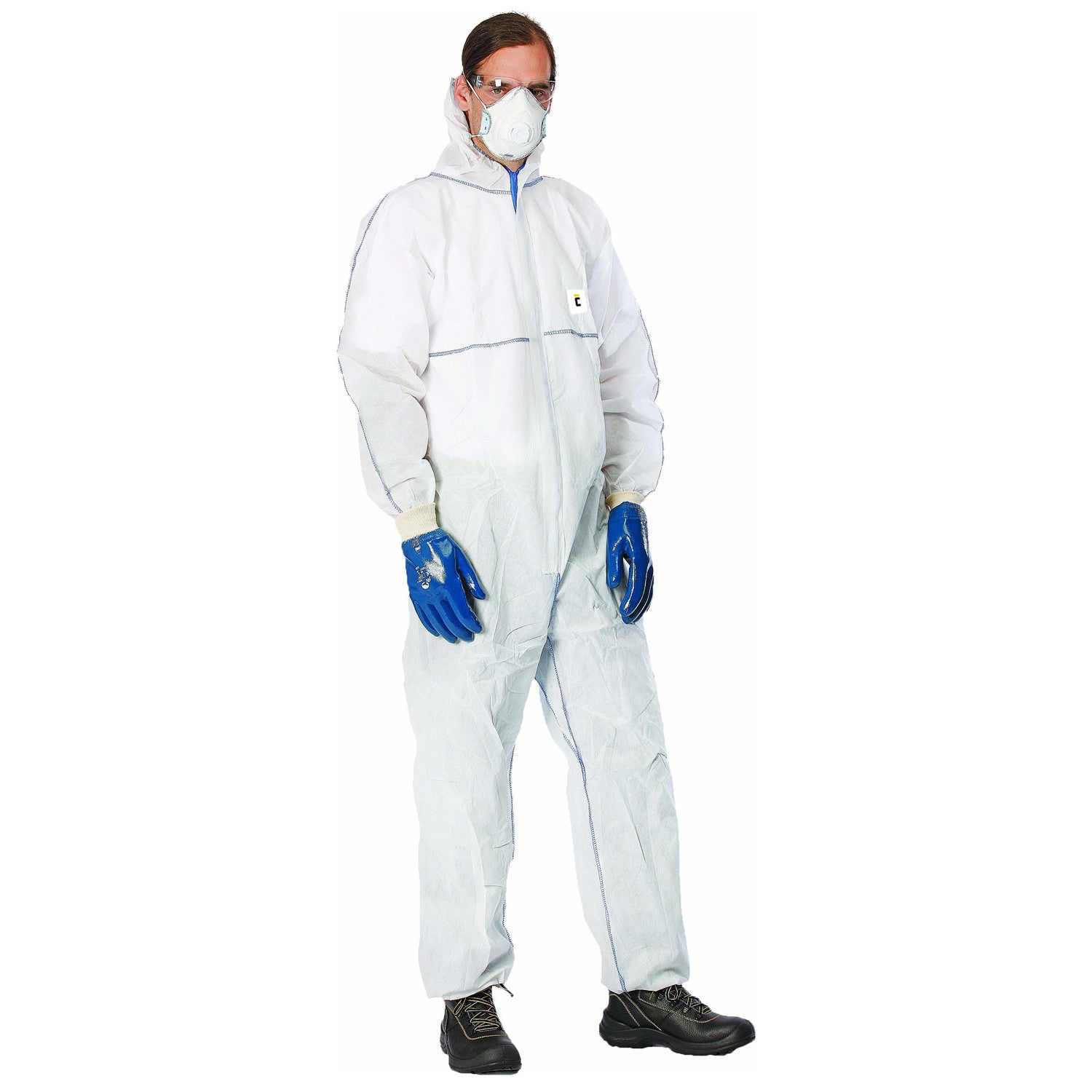 CHEMSAFE MS1 Protective hooded coverall