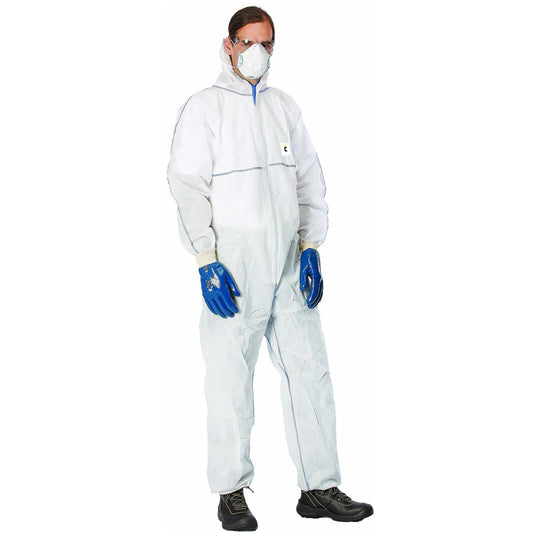 Защитен гащеризон с качулка CHEMSAFE MS1