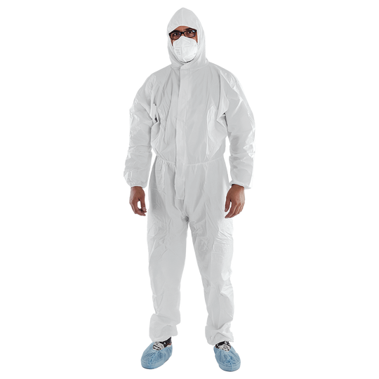 Protective hooded coverall COVERSAFE SINO TYPE 5 & 6