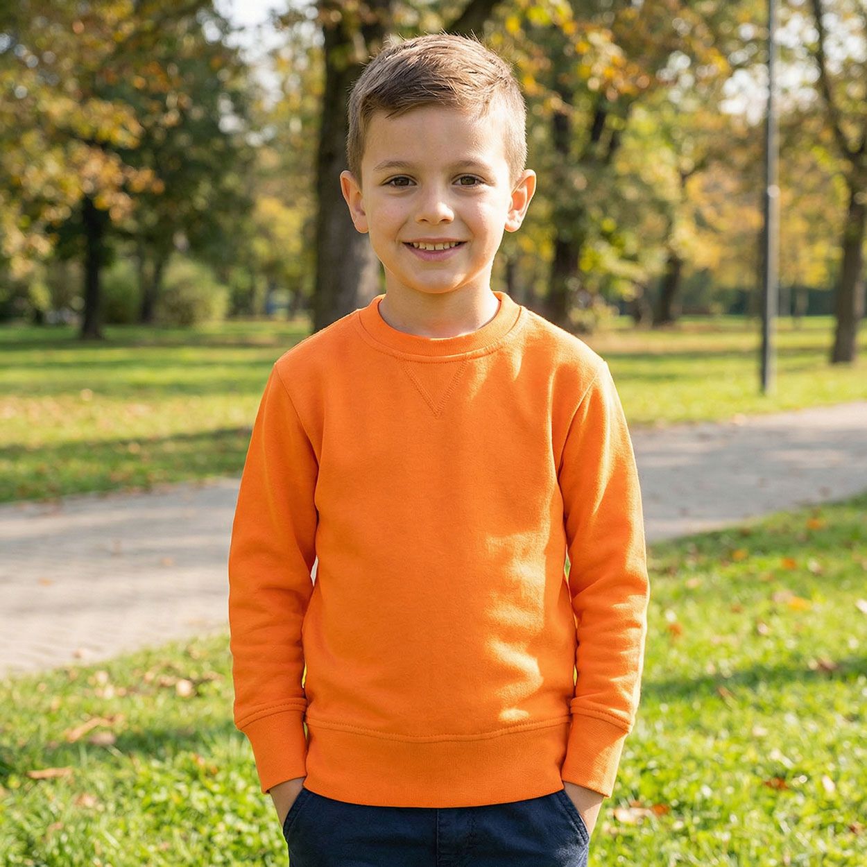 Παιδική βαμβακερή μπλούζα Payper Orlando Kids ORANGE - 2
