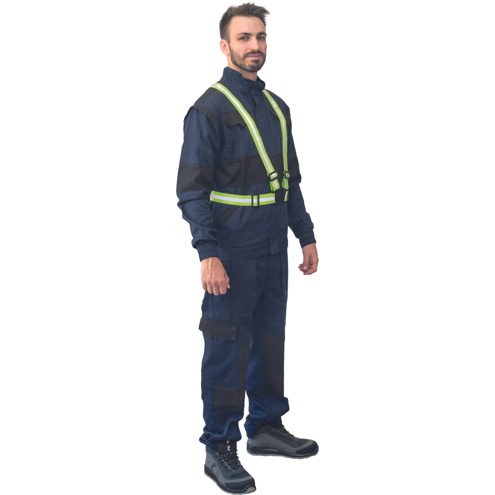 Светлоотразителен колан REFROX HV YELLOW - 2