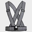Centură reflectorizantă tip ham STENSO REFLECTIVE ELASTIC 2.0 HV BLACK - 1