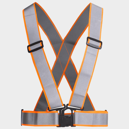Centură reflectorizantă tip ham STENSO REFLECTIVE ELASTIC 2.0 HV ORANGE - 1