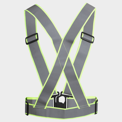 Centură reflectorizantă tip ham STENSO REFLECTIVE ELASTIC 2.0 HV YELLOW - 2