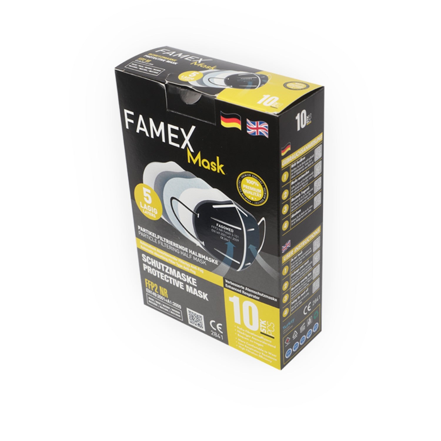 Semimască FAMEX FFP2 NR - 1