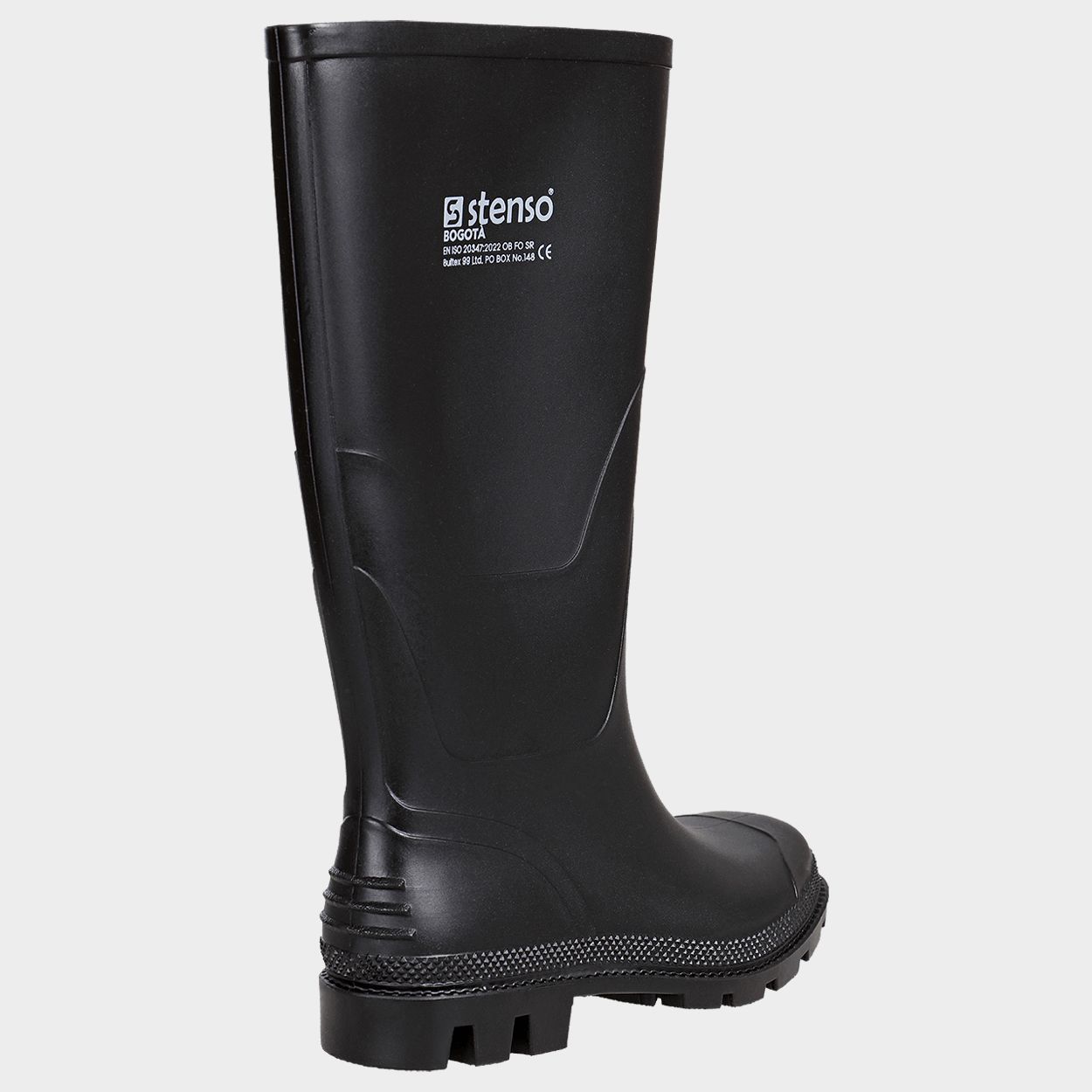 Cizme din cauciuc BOGOTA OB FO SR PVC BLACK - 4