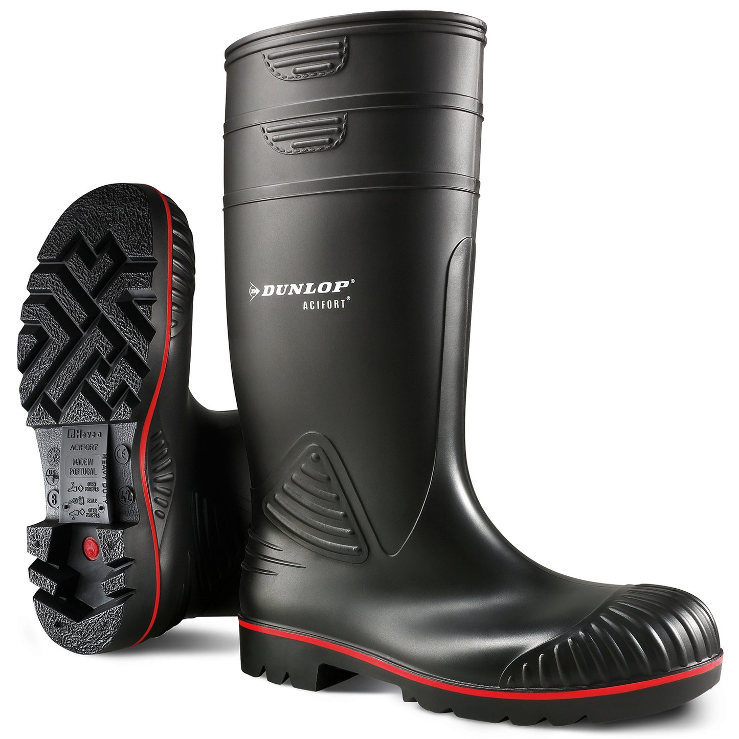 Rubber boots DUNLOP ACIFORT HEAVY DUTY S5 SRA
