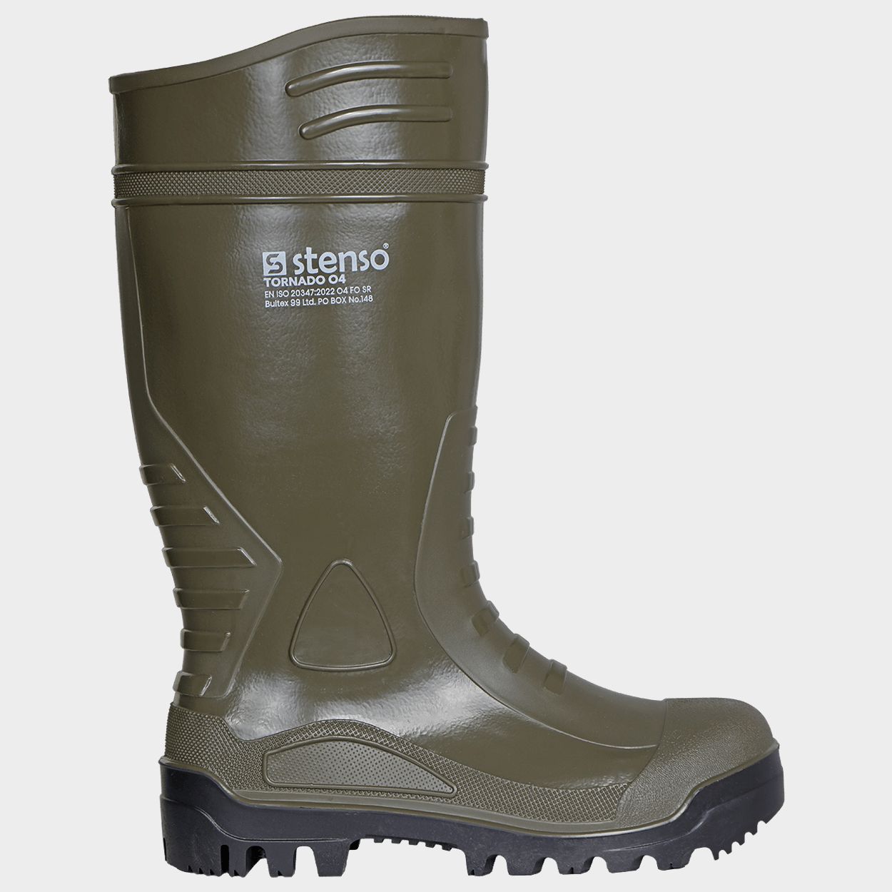 Гумени ботуши TORNADO O4 FO SR GREEN/BLACK - 1
